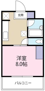 エルグランドK【3階】の間取り