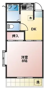 ファミール西所沢【2階】の間取り