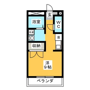 キャンパスサイド【3階】の間取り