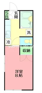 シティハイツ平塚【2階】の間取り