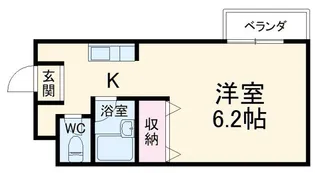 ラトゥールYG【1階】の間取り