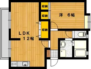 ローレルハイツ廣【2階】の間取り