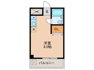 ロ-リングヒルズ【1階】の間取り