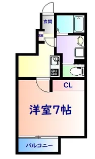 パールフォレスト【1階】の間取り