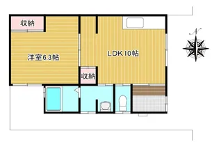 京都府京都市上京区筋違橋町【一戸建】の間取り