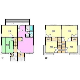 群馬県前橋市上泉町【一戸建】の間取り
