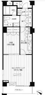 ヒューリック浅草一丁目【4階】の間取り