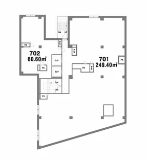 東京都新宿区新宿3【一戸建】の間取り
