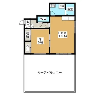 サニーヒルいそま【3階】の間取り