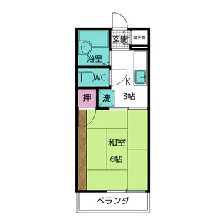 ヴィーブルエスト【2階】の間取り