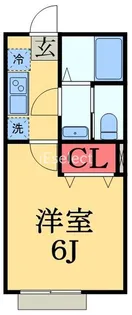 フォルビテッツァ松ヶ丘【1階】の間取り