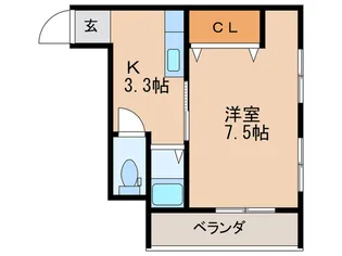 大山マイコ-ポA棟【2階】の間取り