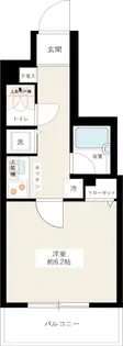 RISESTAGE MAGOME【2階】の間取り
