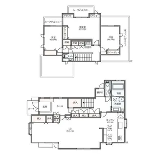 神奈川県川崎市麻生区上麻生2【一戸建】の間取り