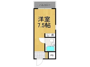 ダイドーメゾン甲子園口【4階】の間取り