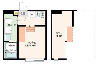 (仮称)青井四丁目A Designer Apartment【1階】の間取り