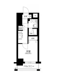 東京都台東区日本堤2【マンション】の間取り