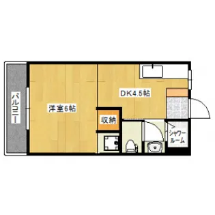 IT本町【3階】の間取り