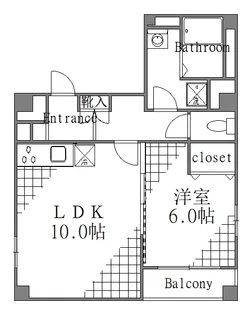 東京都江東区東砂7【マンション】の間取り