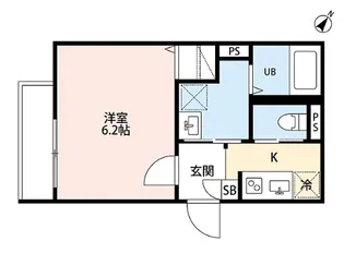埼玉県志木市柏町6【アパート】の間取り