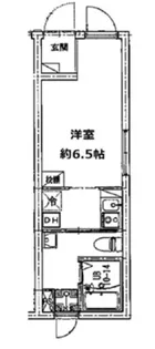 プライムブリス南品川 WEST【2階】の間取り
