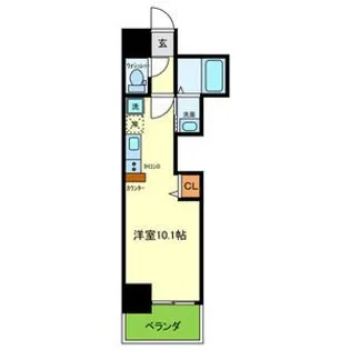 ONLYONE栄本町【3階】の間取り