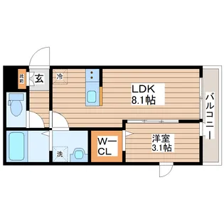 【新築】(仮)南光台3丁目新築AP【1階】の間取り