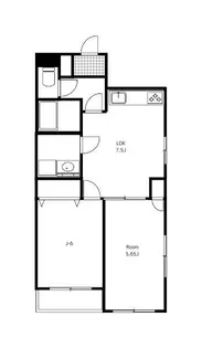 東京都世田谷区桜新町1【マンション】の間取り