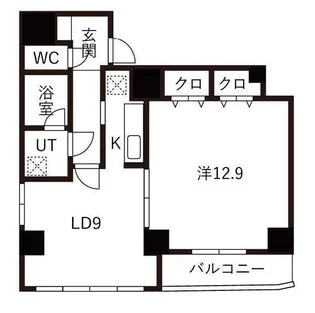 Daisy Court【10階】の間取り