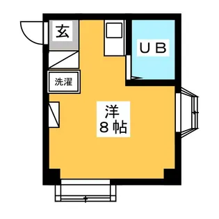 アルファーステージII【3階】の間取り