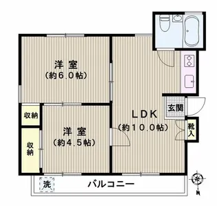 ニューアート本郷【4階】の間取り