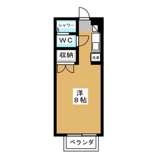 アーバンオアシスK&Y【2階】の間取り