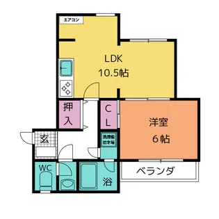 メゾン鈴木【3階】の間取り
