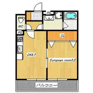 京都府京都市伏見区桃山町泰長老【アパート】の間取り