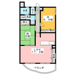 Ecoregalo【3階】の間取り