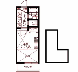 ブルーベル【2階】の間取り