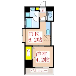 ツインコート・タワーズ 壱番館【8階】の間取り