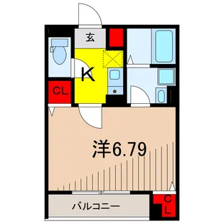 アンジュール綾瀬【3階】の間取り