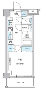 グランエール駒込【2階】の間取り