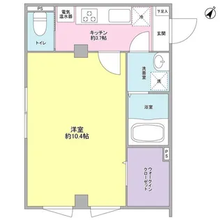 セレーノ武田【5階】の間取り