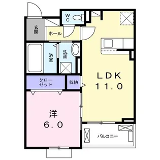 グランフォレスト【3階】の間取り