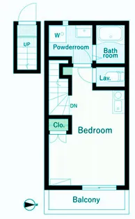 ラティス高井戸【2階】の間取り