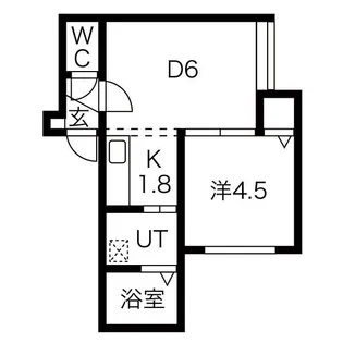 プーデルハイム【2階】の間取り