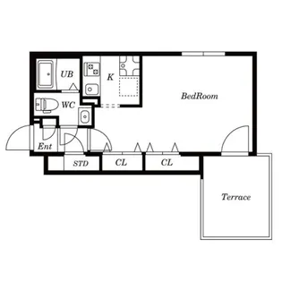 Branche大森II【1階】の間取り