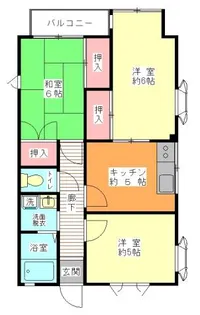 モンヴェールオザワ【2階】の間取り