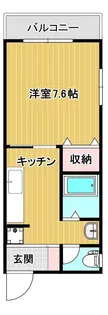 キングマンション【2階】の間取り