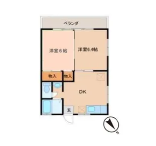 パル【1階】の間取り