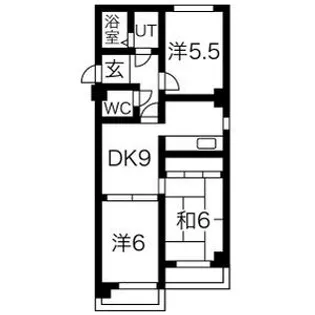 サンシャイン大森【3階】の間取り