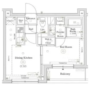 DIPS上北沢NorthVilla【5階】の間取り