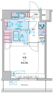 GENOVIA青砥II【1階】の間取り